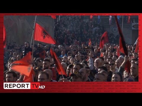 Protestë masive në Shkup për ish-krerët e UÇK, veteranët: Gjyq politik! Ahmeti: Haga, akuza si të...