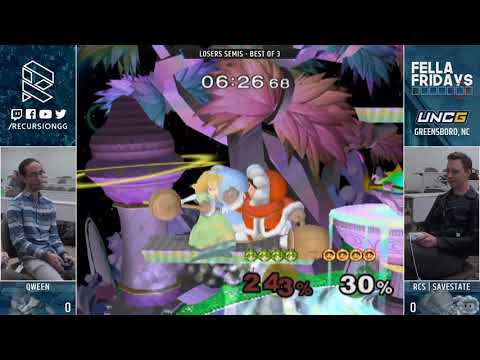 Fella Fridays 2/22 - Savestate vs Qween - Losers Semis