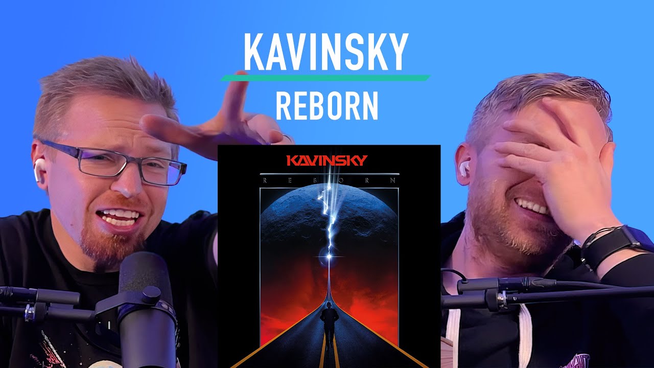 My friend reacts to Kavinsky | Reborn Album Reaction