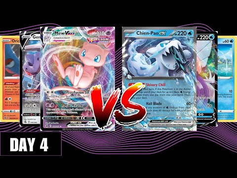 CHIEN-PAO EX VS MEW VMAX POKEMON LIVE LADDER DAY 4