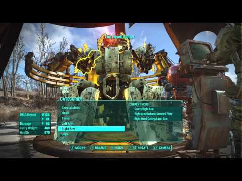 Fallout 4 Automatron best robot set up