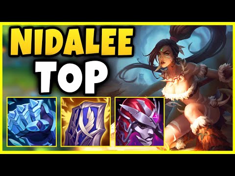 MEGA TANK NIDALEE TOP IN SEASON 12! HOW TO BEAT MEELE TOPS! - League of Legends