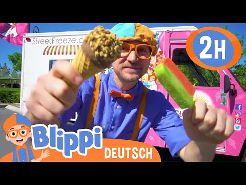 Blippi erkundet einen Eiswagen | Blippi Deutsch | Abenteuer und Videos für Kinder