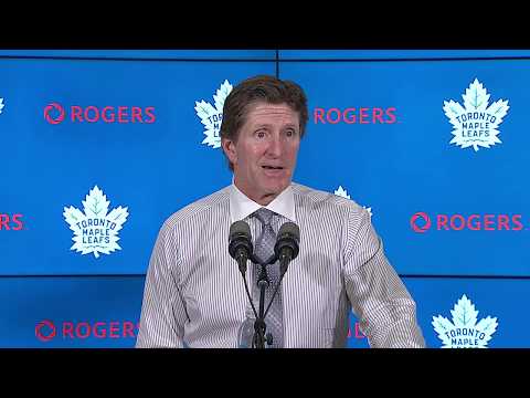 Maple Leafs Post-Game: Mike Babcock - October 21, 2019
