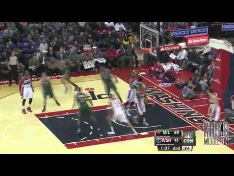 Khris Middleton Skills Academy 2014| Dir By. @CanonGang