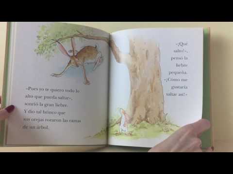 Cuentos infantiles: Adivina Cuanto Te Quiero cuento infantil en español- cuentacuentos