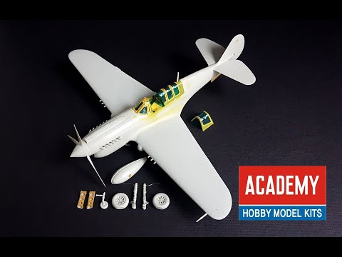 Curtiss P-40N Kittyhawk PART 3. Dryfitting, Assembling, Painting preparation