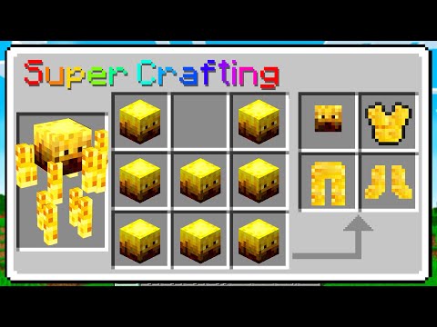 MINECRAFT MA PUOI CRAFTARE ARMATURE OP DI OGNI MOSTRO *CACCIA ALL'UOMO*