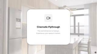 Vibe3Dを使えば、静止画レンダリングから映画のようなウォークスルービデオまで数分で作成できます。