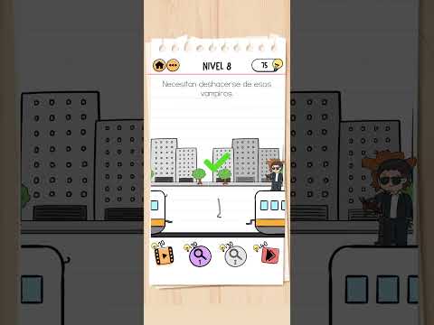 BRAIN TEST 2 SMITH Y JONAS PARTE 2 NIVEL 8 NECESITAN DESHACERSE DE ESOS VAMPIROS #gameplay #gaming