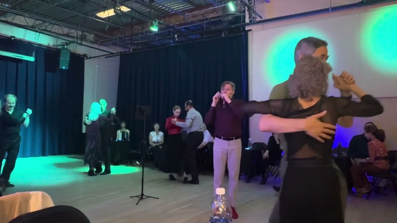 Video thumbnail for Maestro Joe Powers at Tango Brilliante Brilliante. Glen Echo Park. November 10, 2024