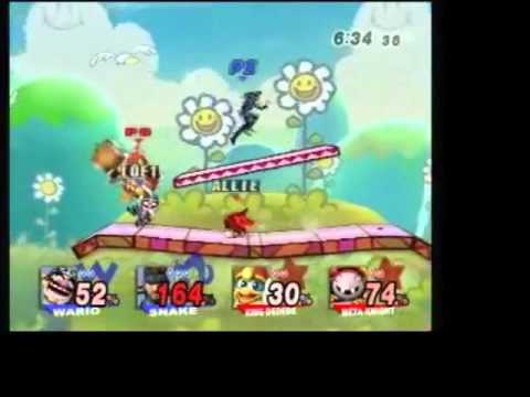 BAMF4: PzO/JTSM (Wario/Snake) vs Gio/Shady (MK/Dedede)