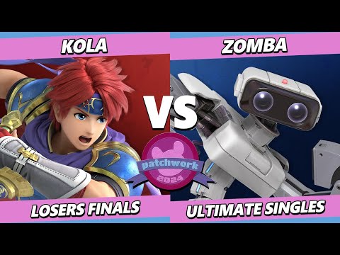 Patchwork 2024 LOSERS FINALS - Zomba (ROB) Vs. Kola (Roy) Smash Ultimate - SSBU
