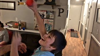 Our New Year Countdown, 3..2..1....Happy Ne.....Leland STOP!!!