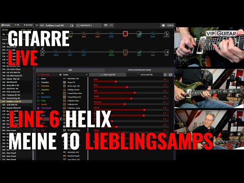Gitarre live: "Meine 10 Lieblingsamps im Line 6 Helix"