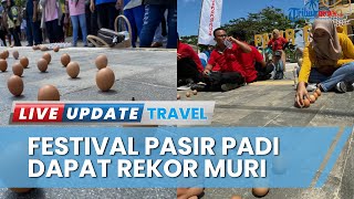 Sabet Rekor Muri, Ribuan Telur Berhasil Didirikan di Momen Pehcun Festival Pasir Padi Pangkalpinang