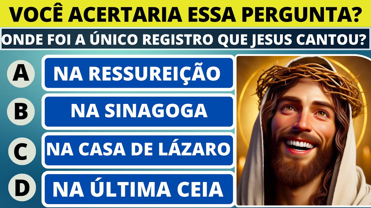 20 PERGUNTAS BÍBLICAS DESAFIADORAS COM PERGUNTAS BÔNUS FACÍL - QUIZ BÍBLICO