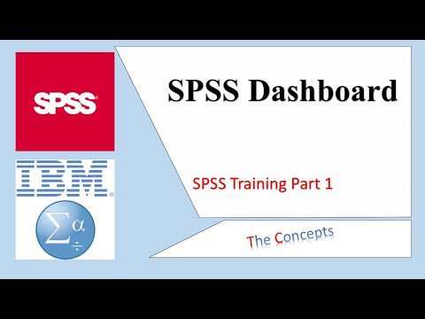 SPSS Dashboard and Basics (Lesson 1)