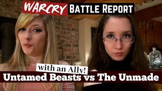 WARCRY Battle Report Unmade vs Untamed Beasts with Slaughterpriest