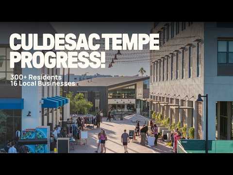Progress at Culdesac Tempe: 300+ Residents & 16 Local Businesses