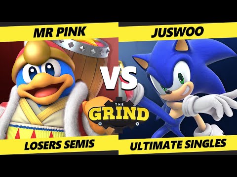 The Grind 266 Losers Semis - Mr. Pink (Dedede) Vs. Juswoo (Sonic) Smash Ultimate - SSBU