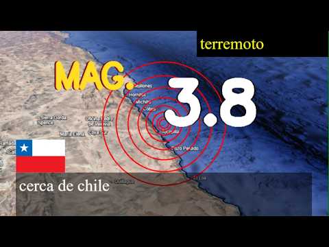 😱🚨  Terremoto cerca de Chile actualizaciones en vivo hoy: Terremoto de magnitud 3,8 sacudió cerca de