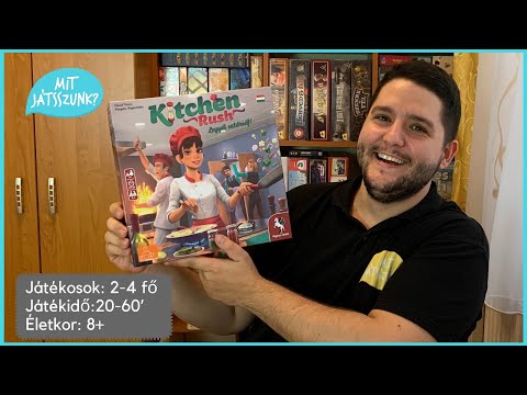 Kitchen Rush Játékbemutató - Mit Játsszunk?
