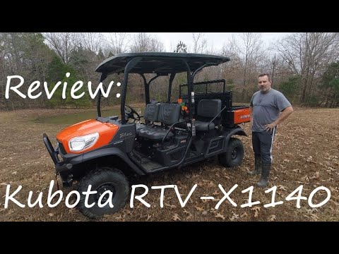REVIEW of the Kubota RTV-X1140 Side by Side ATV