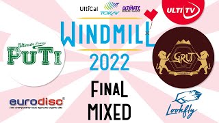 Download lagu PuTi (FIN) vs GRUT (NDL) - 2022 Windmill - Mixed Division - FINAL mp3