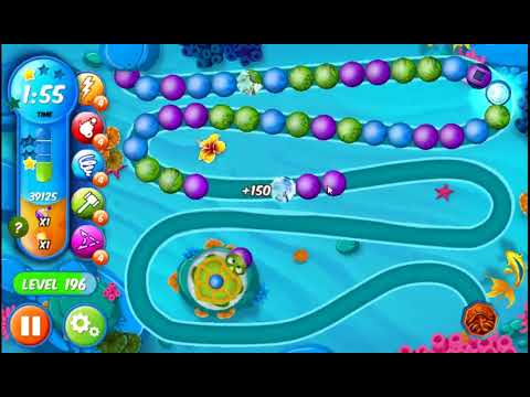 Marble Woka Woka Level 196 - NO BOOSTERS 🐢 | SKILLGAMING ✔️