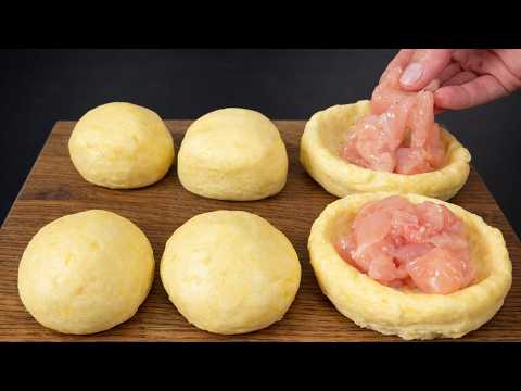 The perfect party appetizer made with potatoes and chicken! I've never tasted anything better!