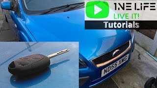 Ford Focus How to Remove and Replace Key Fob Battery