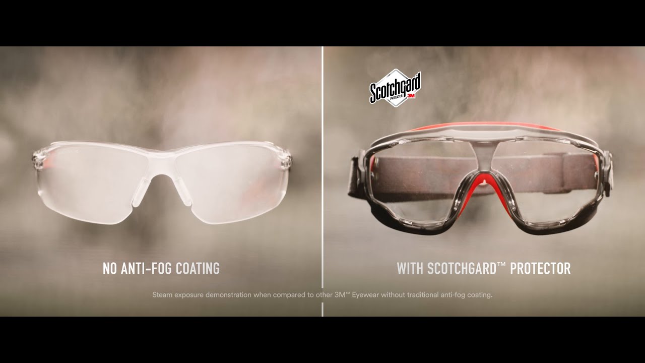 3M™ Anti-Fog Safety Eyewear with Scotchgard™ Protector