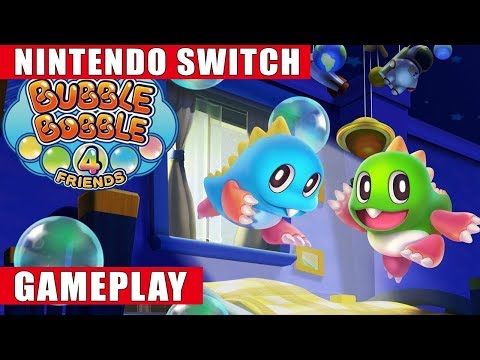 Bubble Bobble 4 Friends Nintendo Switch Gameplay