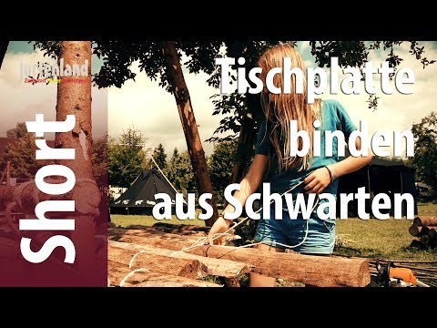 Schwarten anbinden - Jurtenland