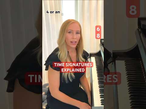 Master Rhythms & Time Signatures 🎹#piano #pianolessons
