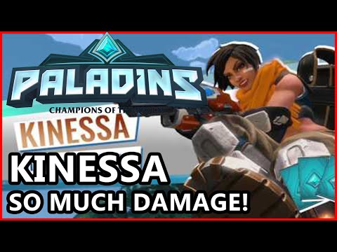 Paladins Kinessa Gameplay - Kinessa Does So Much Damage! - Paladins Gameplay Capture and Siege