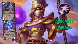 Hearthstone - Démoniste Rafaam ( excellent contre les aggro ) - Woodchuck