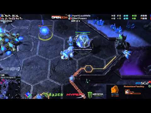 Dreamhack - ZvP Mana vs Prospect g1 Starcraft 2 HD polski komentarz