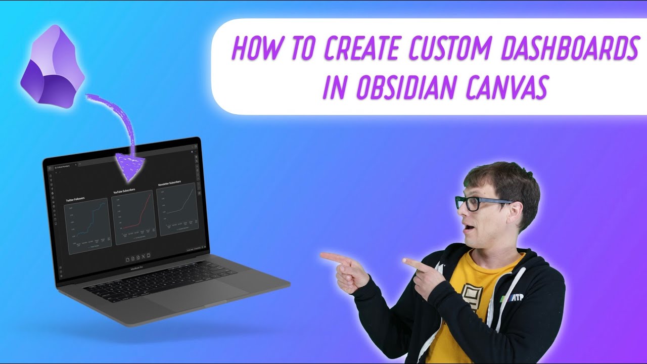 Using Obsidian Canvas to Create Custom Dashboards