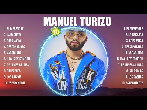 Manuel Turizo Mix Éxitos~ Lo Mas Nuevo 2023 ~ Lo Mejor Canciones
