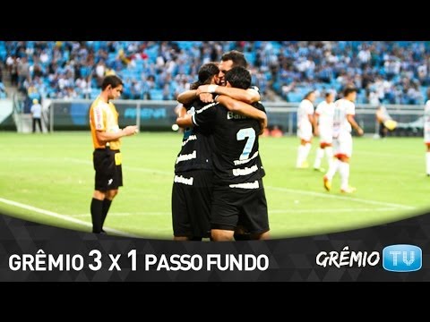 Campeonato Gaúcho 2014 | GRÊMIO 3 x 1 PASSO FUNDO