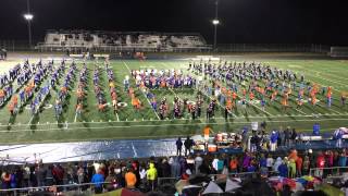 preview picture of video 'The Kids Aren't Alright - Olentangy Orange HS and MS Bands (10-10-2014)'