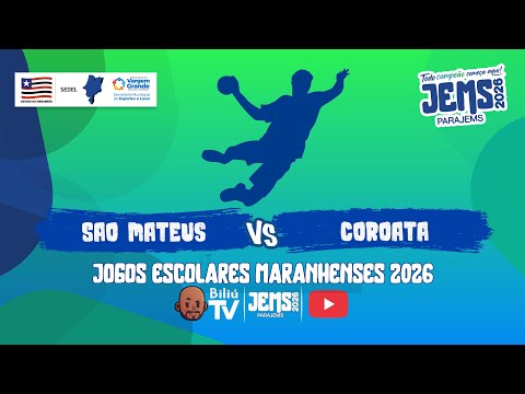 CANTANHEDE X SÃO MATEUS - HANDEBOL INFANTO MASCULINO - JOGOS ESCOLARES MARANHENSES 2026