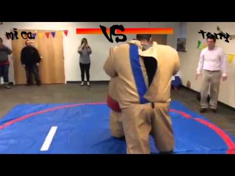 Mica Vs Tony Sumo Match!