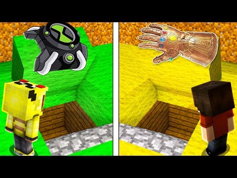 OMNİTRİX GİZLİ GEÇİT VS SONSUZLUK ELDİVENİ GİZLİ GEÇİT! 😱 - Minecraft