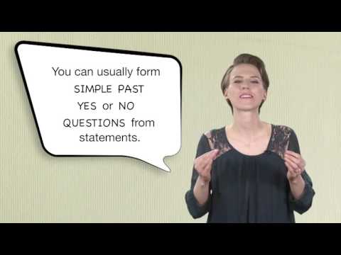 Everyday Grammar: Simple Past Yes/No Questions
