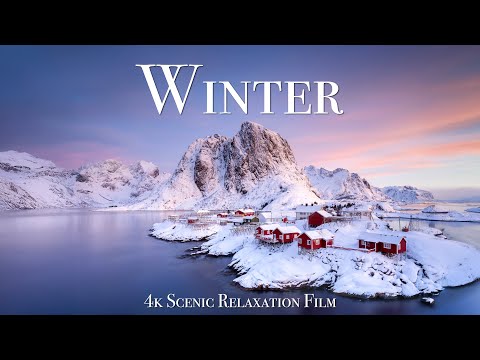 Winter 4K - Scenic Relaxation Film With Christmas Music