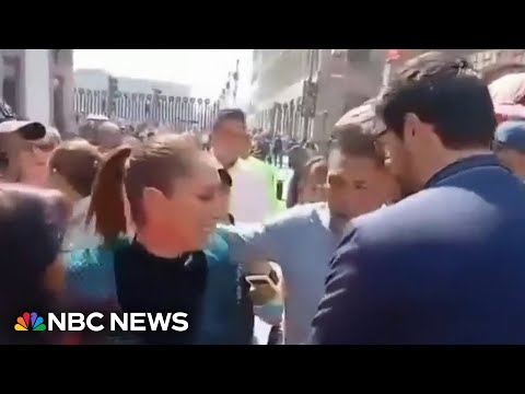 Mexico’s President Claudia Sheinbaum presses charges after being groped in street