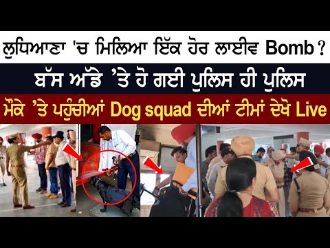 Another Live Bomb found in Ludhiana? Police Launches Search operation, Dog squad teams reaches